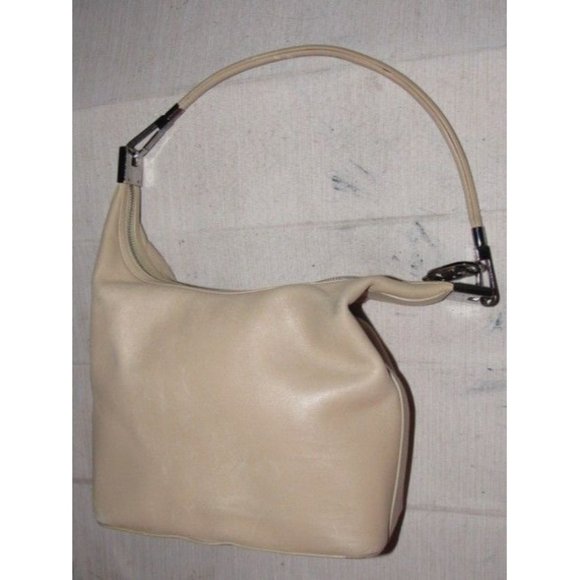 Vintage RARE Gucci HOBO Tom Ford Era Ivory Leather  Removable Strap - Picture 8 of 12